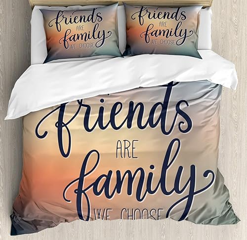 Miniatura 45 de Ambesonne Jukebox Duvet Cover Set, Digital Retro Print Party Themed Old Antique Music Radio, Decorative 3 Piece Bedding Set with 2 Pillow Shams,