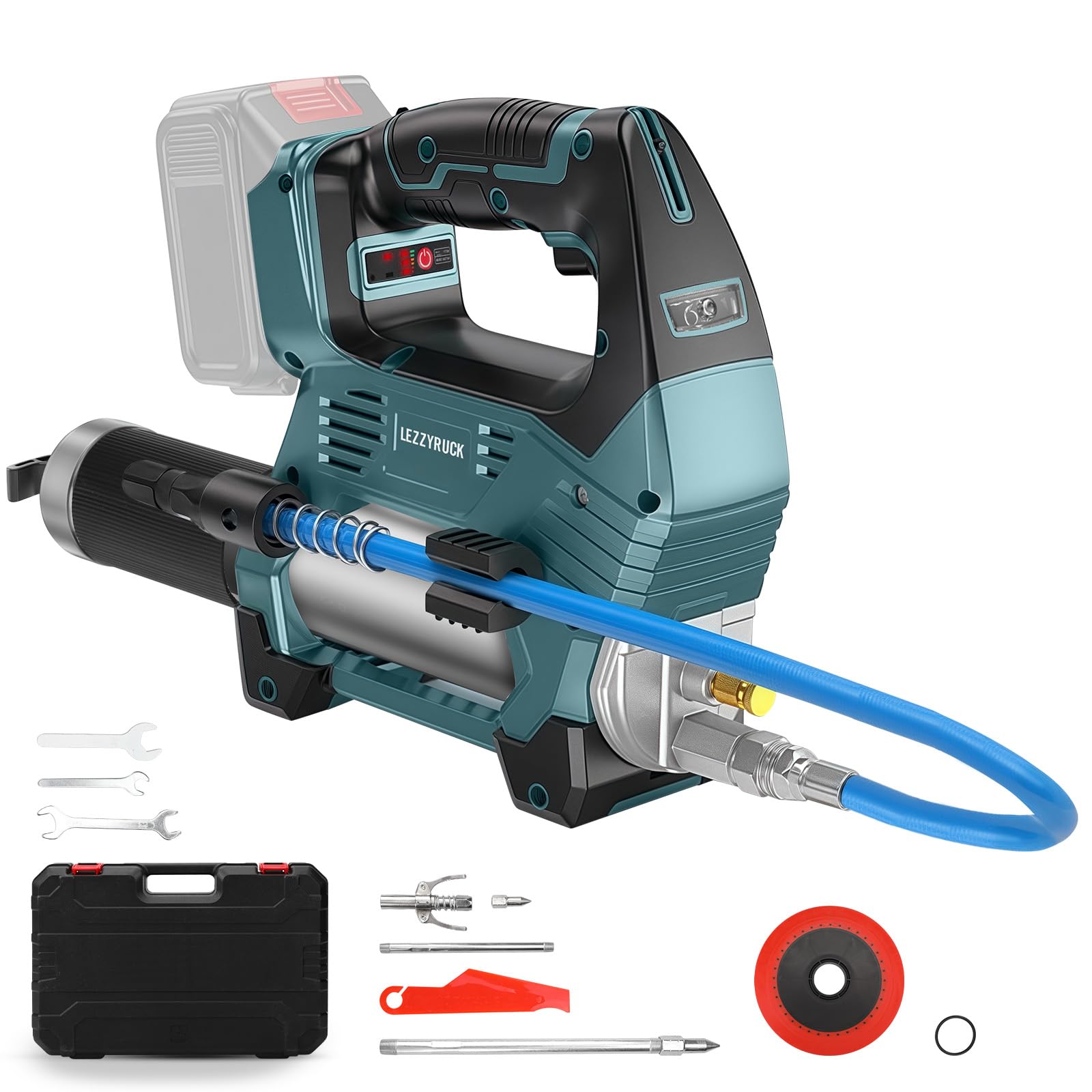 Photo 1 of LEZZYRUCK Brushless Grease Gun for Makita 18V Battery