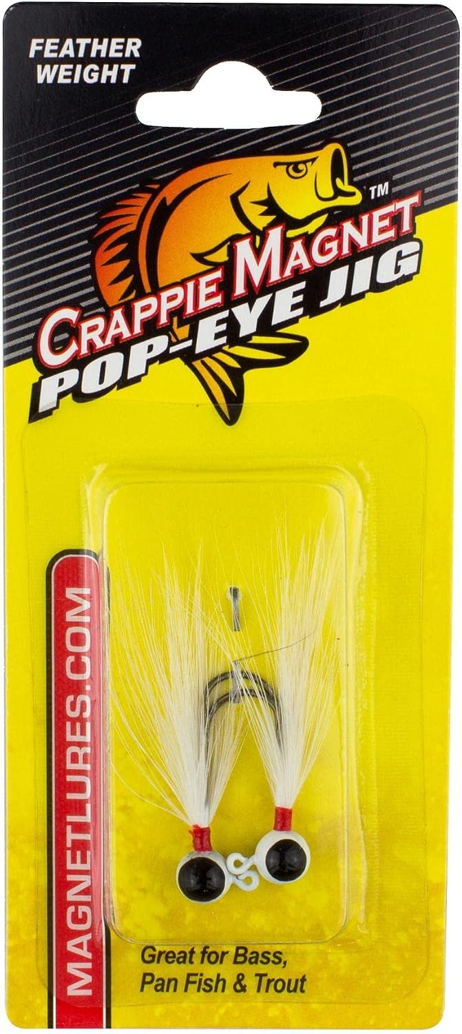1/32 oz Pop Eye Jig White Fishing Equipment