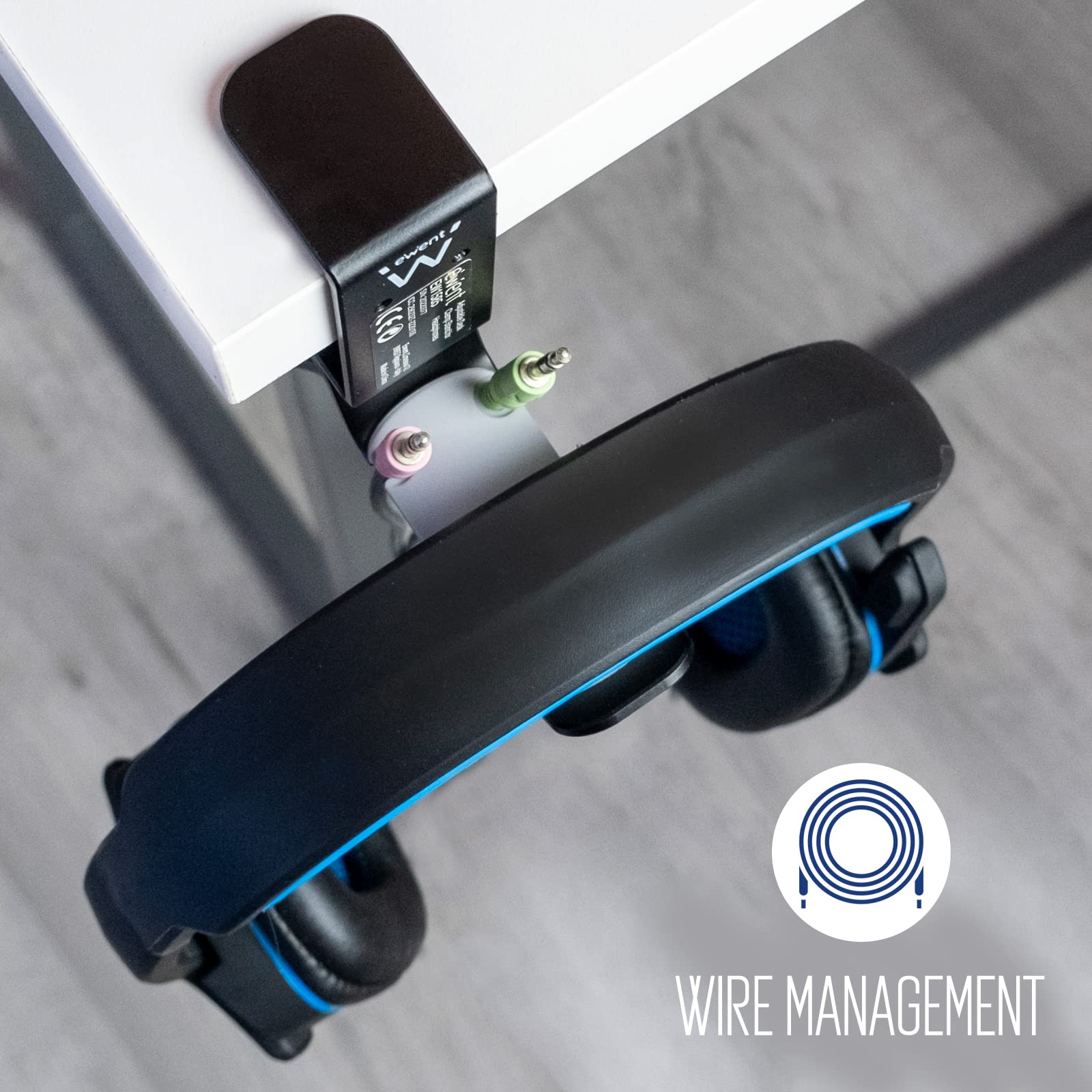 Supporto Per Cuffie Da Scrivania - Base In Alluminio, Rimovibile | Per Cuffie Da Gioco E Bluetooth - Foto 3