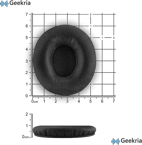 Miniatura 6 de Geekria QuickFit - Almohadillas de repuesto para auriculares Beats Solo HD, almohadillas para los oídos (no compatibles con otros modelos de