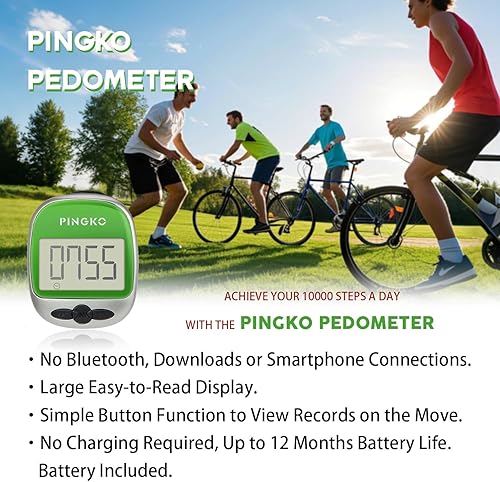 Miniatura 56 de PINGKO Paso/distancia/calorías/contador portátil multifuncional al aire libre del podómetro del deporte Rosa