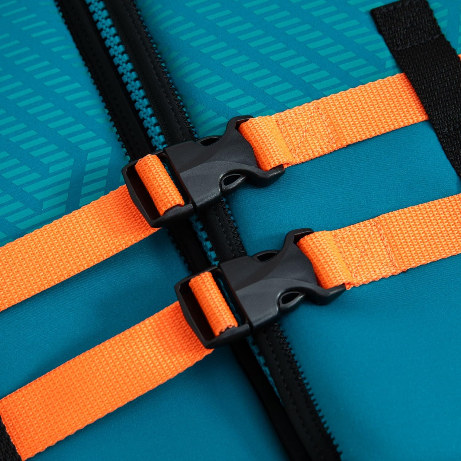 Jobe Kinder Schwimmweste Neopren Teal mit Reißverschluss und Schnallen