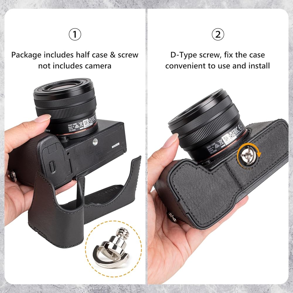 Amazon | kinokoo SONY A7C2/a7CR ケース、kinokoo ミラーレス一眼