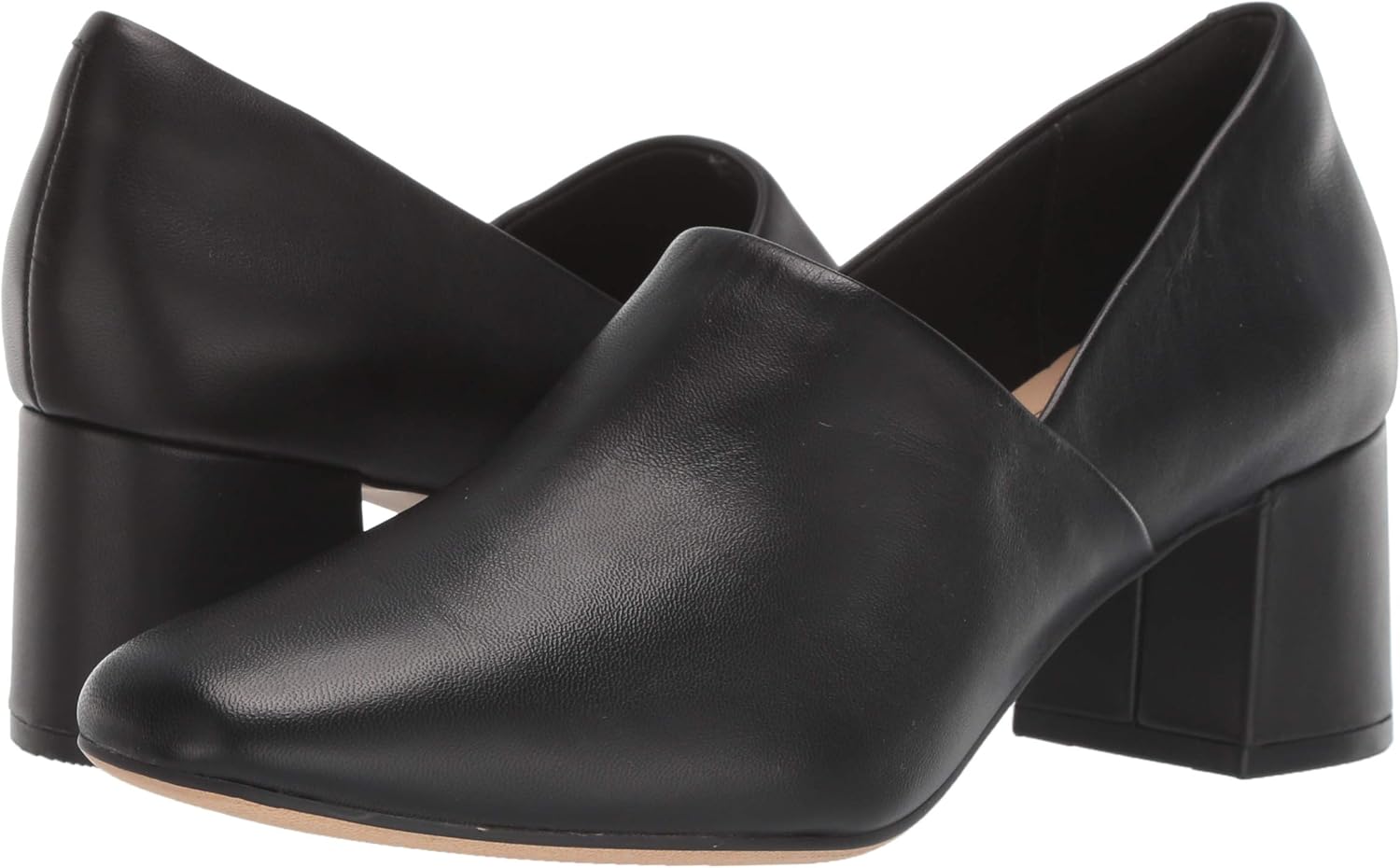 clarks sheer lily leather pumps