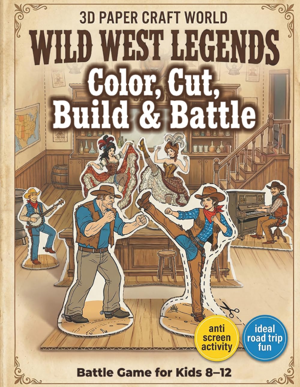 Wild West Legens: Color, Cut, Build and Battle (Epic Frontier)