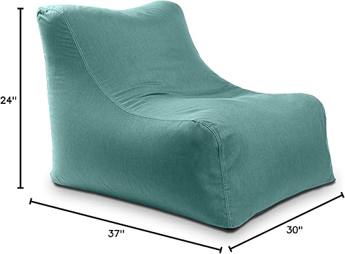 Miniatura 29 de Jaxx Ponce - Puf para exteriores, resistente a la intemperie, para patio y piscina, color azul marino Azul marino,Carbón vegetal,Flamenco,Lima,Bahía