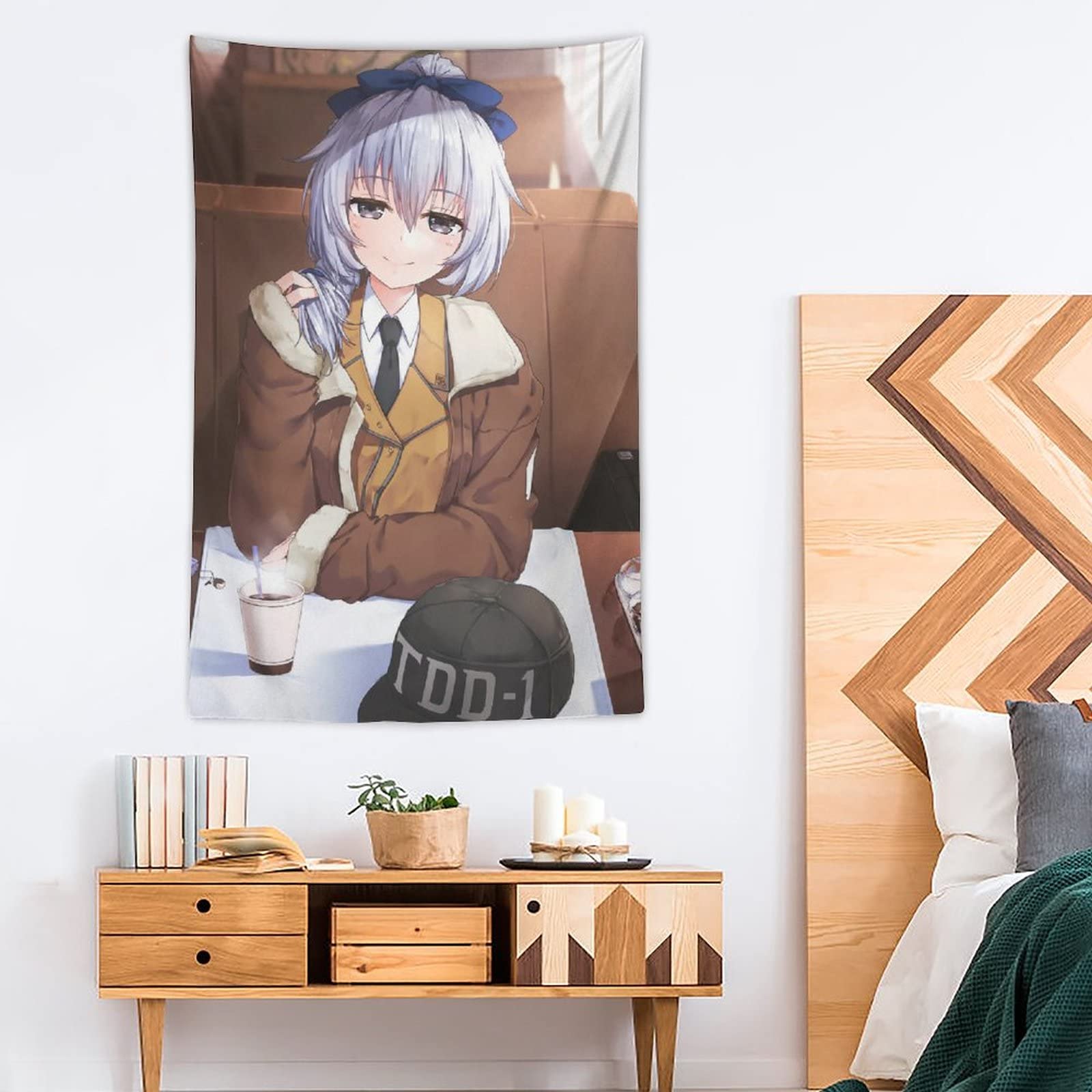 Amazon.co.jp: タペストリー 萌え キャラクター柄 フルメタル