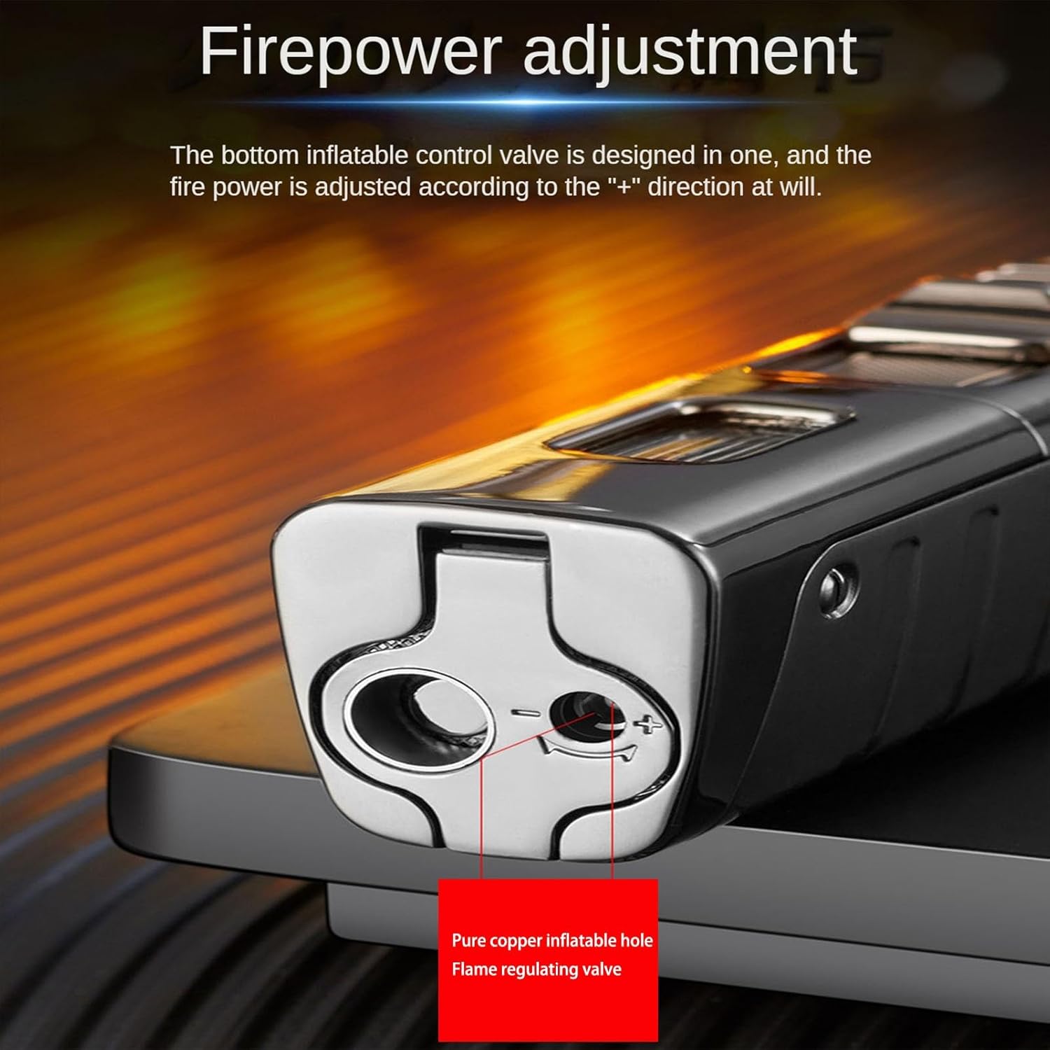 炎調整可能なライター防風トリプルジェットフレームシガーライターターボジェットフレームトーチライターシガーカッター付き詰め替え可能な金