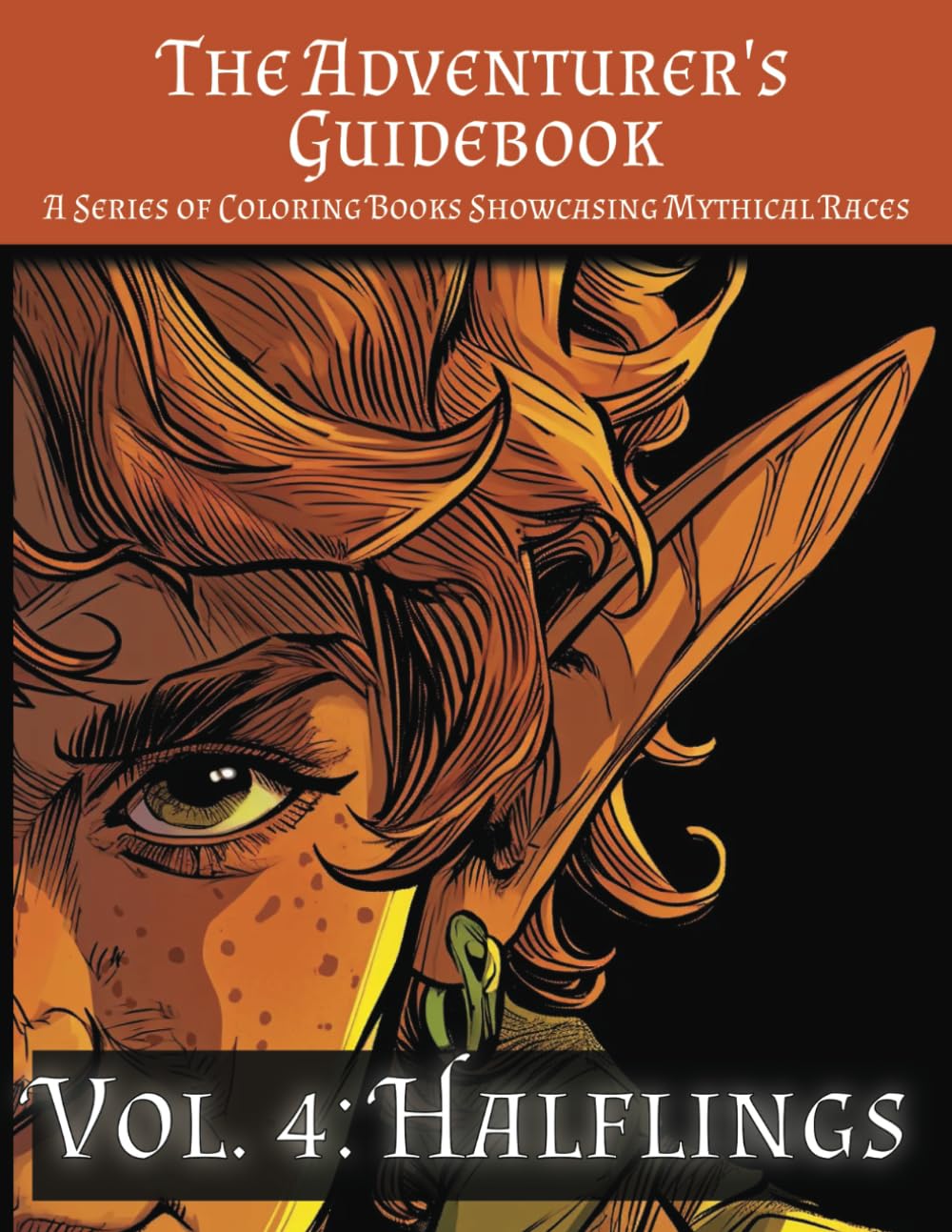 Amazon.com: Halflings: An Adult Coloring Book of a Mythical race (The ...