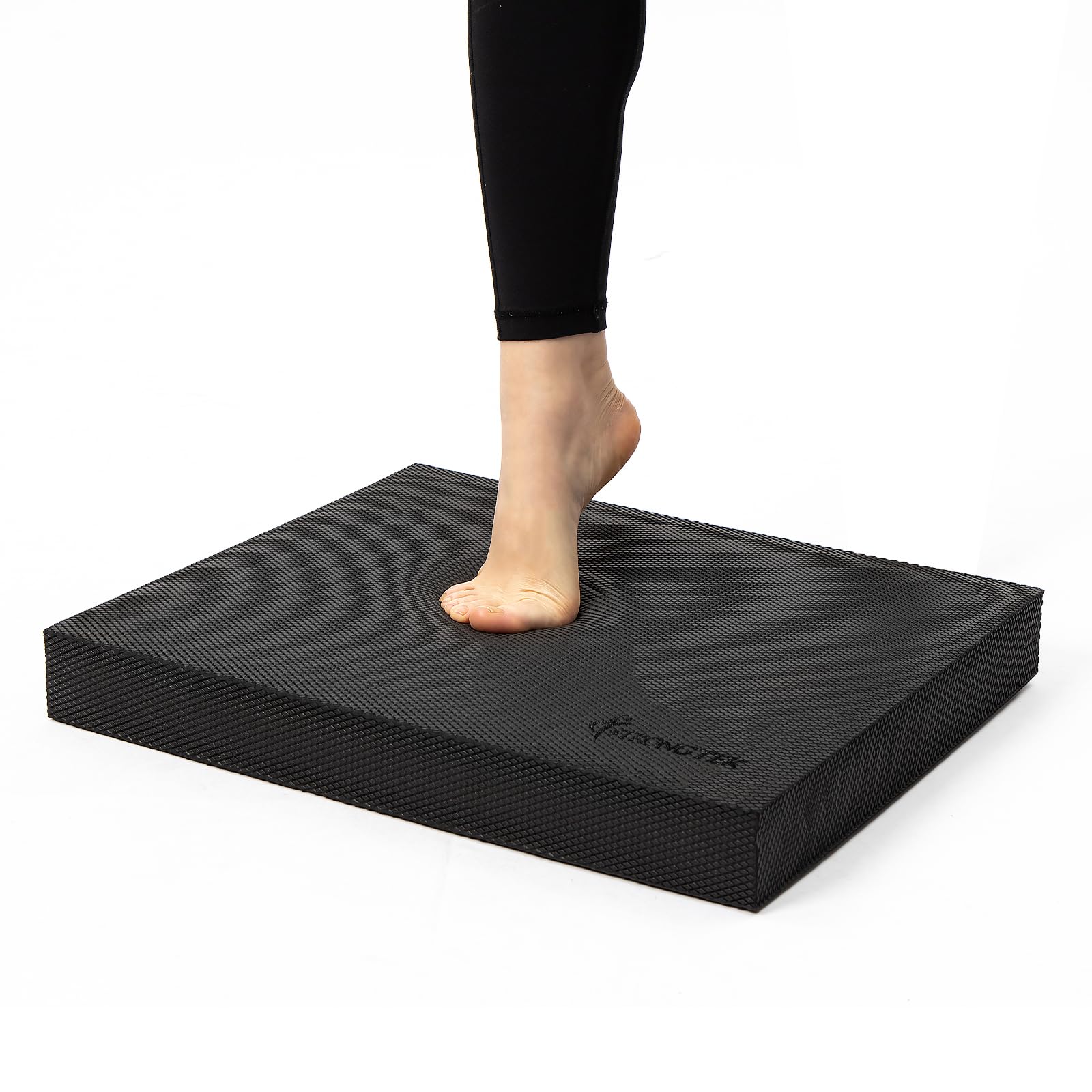 StrongTek Extra Wide Foam Balance Pad for Physical Therapy, 19" X 15.8" X 2.4", High-Density TPE Foam Pad for Exercise, Enhanced Stability, Core Strength, Non-Slip & Water-Resistant, for Fitness, Yoga