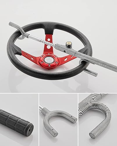 Miniatura 2 de Cerradura de volante antirrobo para automóvil, dispositivo de automóvil, cerraduras de seguridad para camión, automóvil, vehículos, furgonetas,