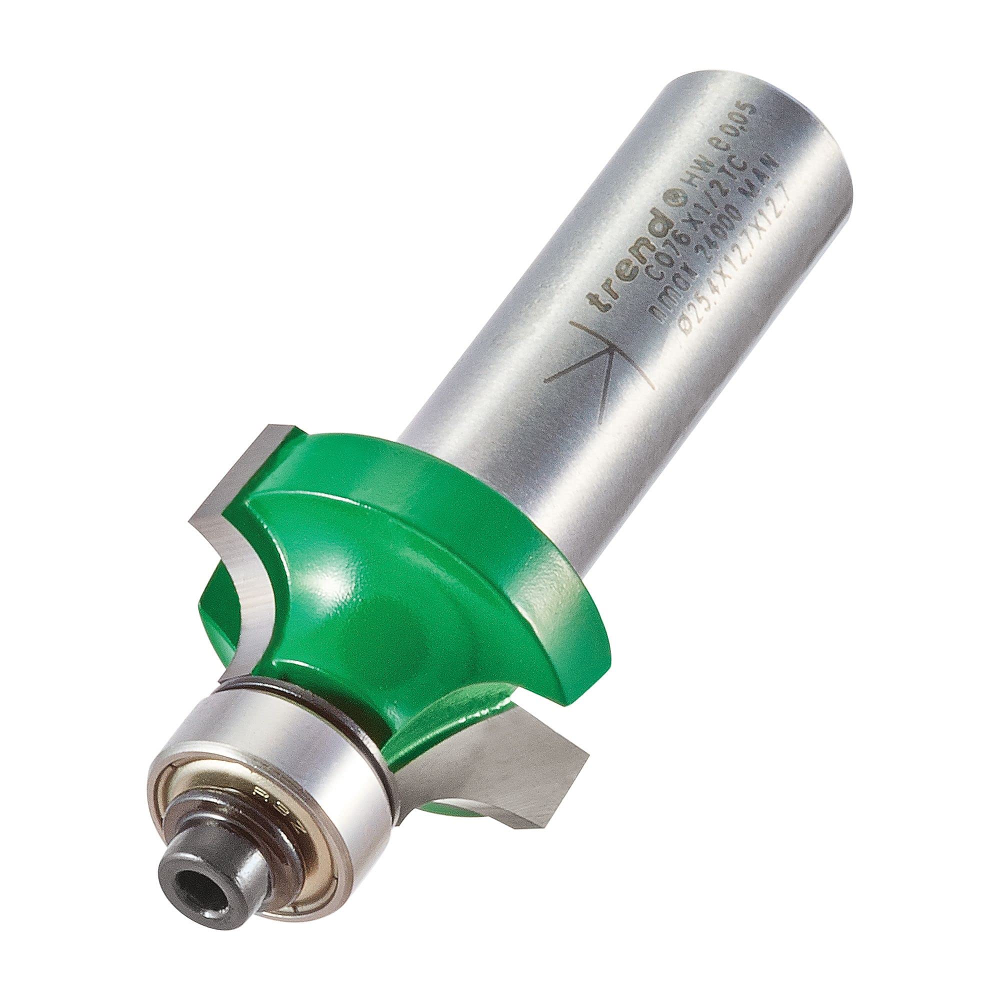 Trend CRAFTPRO Round Over and Ovolo Router Cutter 25.4mm 12.7mm 1/2"