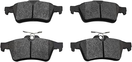 Miniatura 4 de Juego de pastillas de freno de disco semimetálicas traseras y laterales derecho izquierdo para Mazda 5