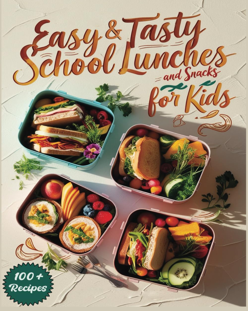 Easy & Tasty School Lunches and Snacks for Kids: 100+ No-Stress School Lunch Recipes Boys and Girls Will Love, easy Meal Planning for Kids and quick Ideas for Busy Families