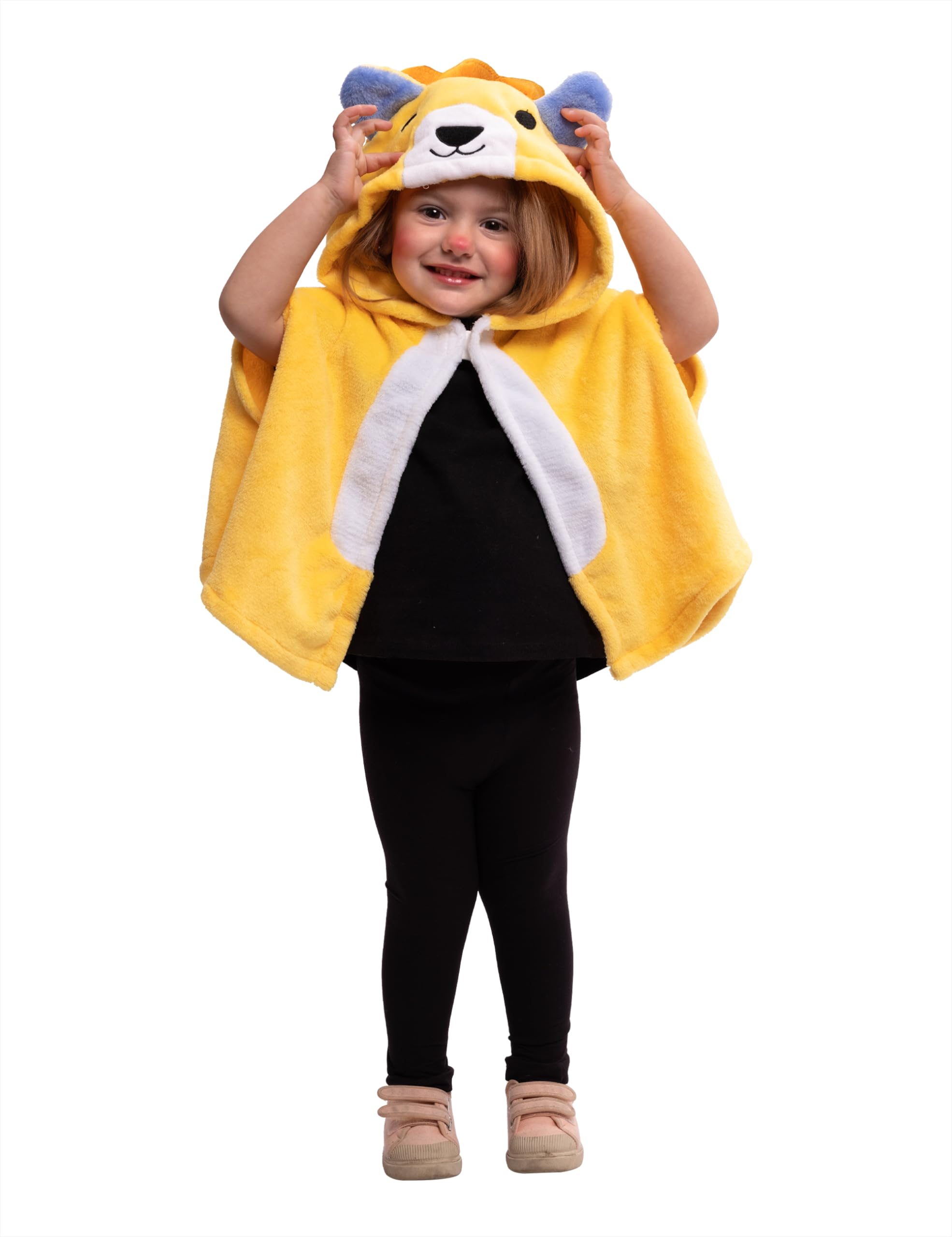 Rubies S8940-XS Super Leoncito Inf Cape Costume, Multicoloured, XS (2-3 AÑOS)