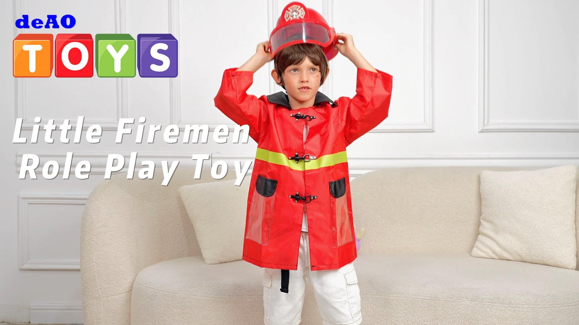 Disfraz de Bombero para Niños con 14 Accesorios miniatura 7