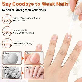 Meschett 2PCS Cuticle Oil Pens for Nail Care,Cuticle Revitalizer Oil Pen with Soft Brush,Cuticle Oil to Prevent Nail Cracking and Dry (Osmanthus flowers & Jasmine Flavor)