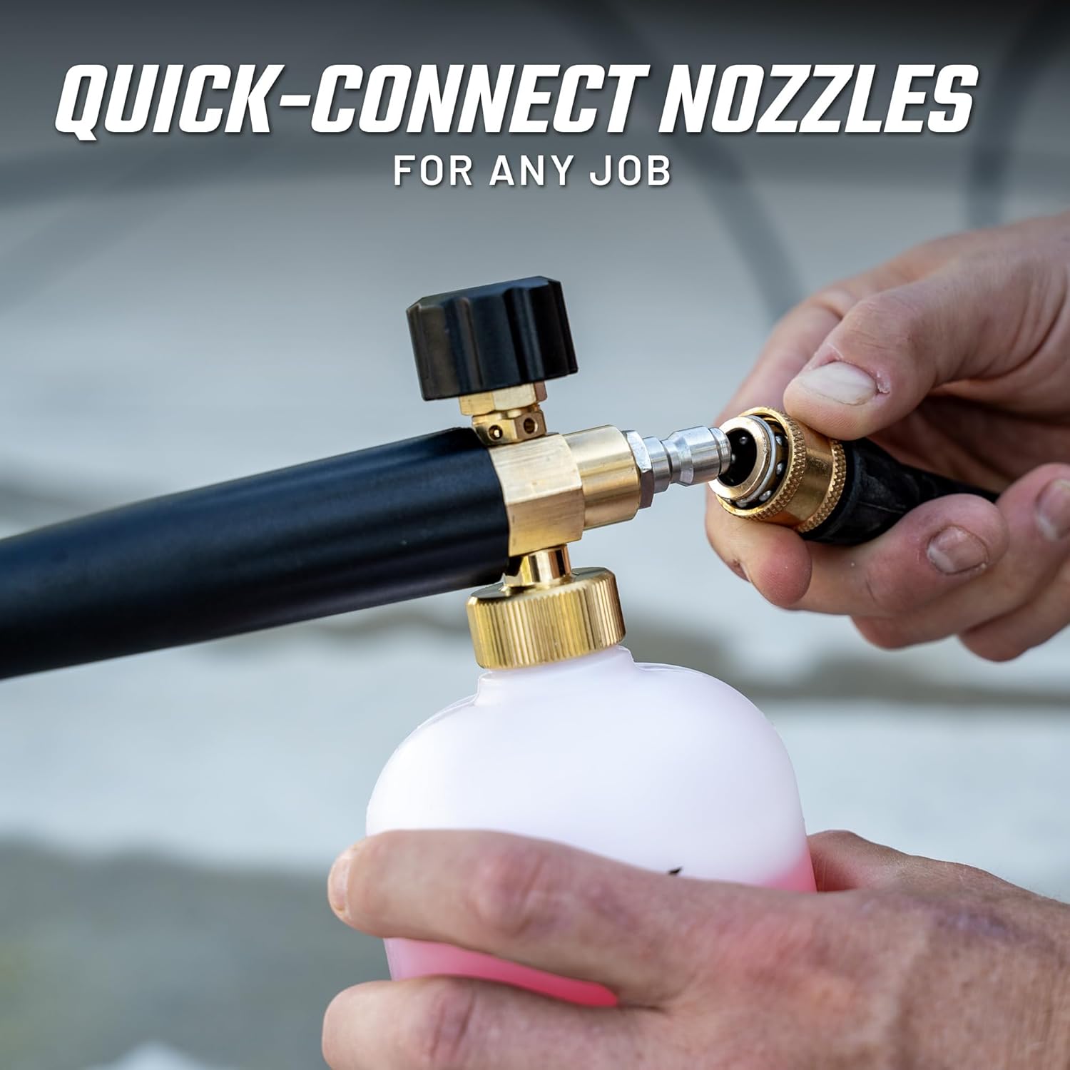 Slick Products 2050 PSI High Performance Electric Pressure Washer – Powerful Home & Vehicle Power Washer for Car, Truck, Patio, Deck Cleaning, Heavy Duty Dirt Removal