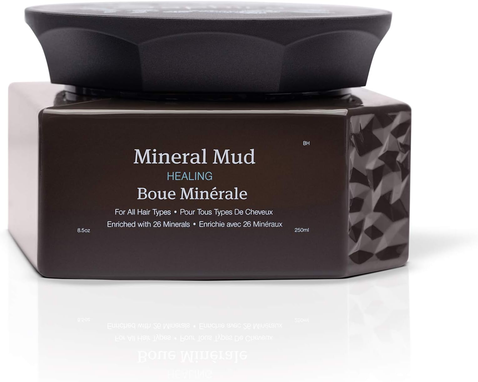 Saphira Mineral Mud Hair Mask, Deep Healing Hair Treatment for Dry, Damaged, Bleached, Color-Treated Hair and Scalp, Sulfate-Free, Paraben-Free, Repairs, Hydrates and Adds Shine 250ml