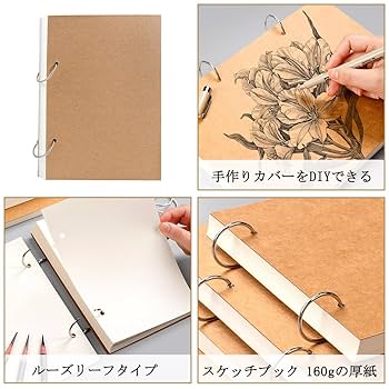 るぅページ Amazon.co.jp: Rolin Roly スケッチブック A5 サイズ 画用紙 60