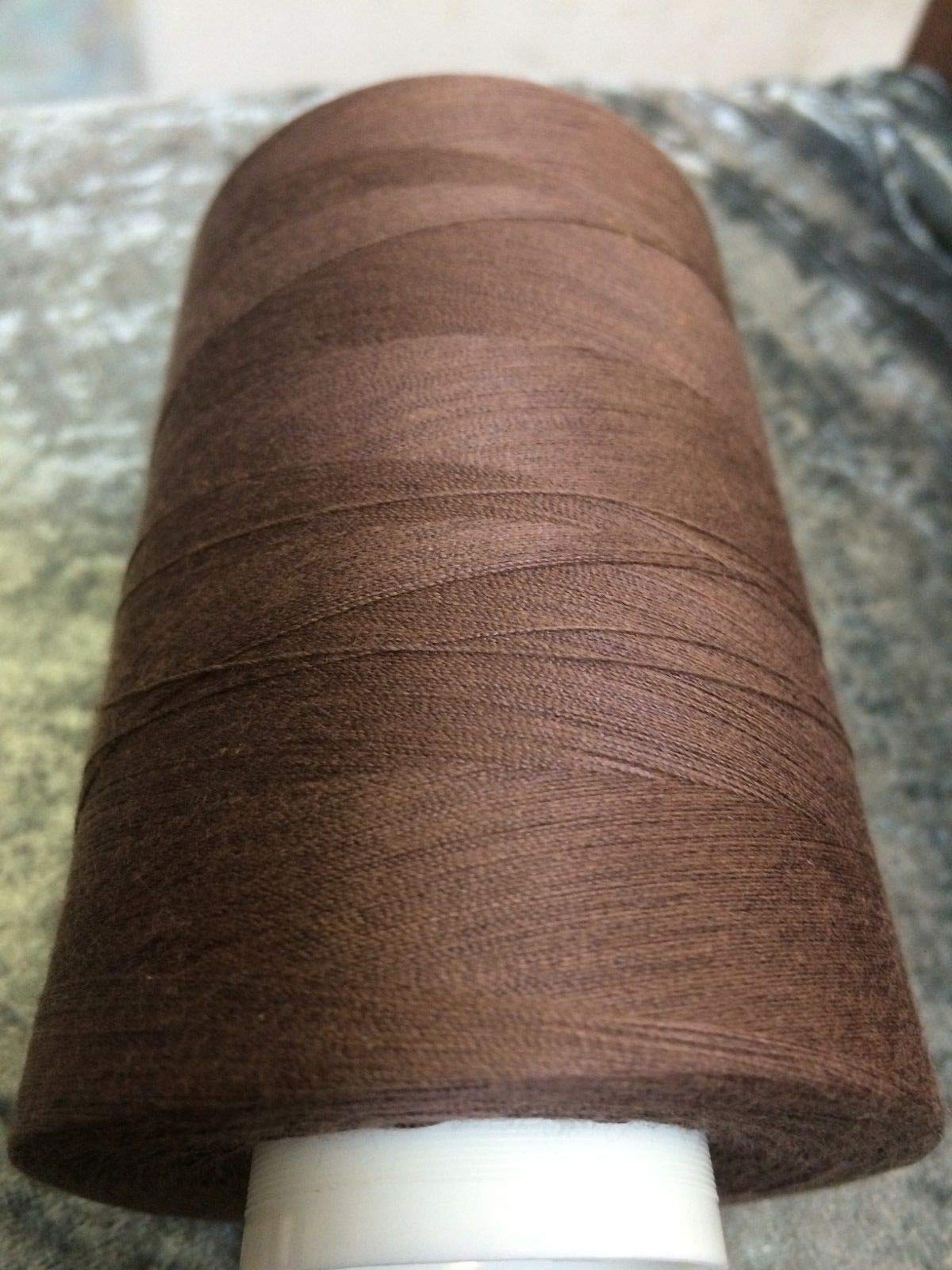 Dark Brown Core Spun 5000 yard Sabre Sewing Threads Per Reel
