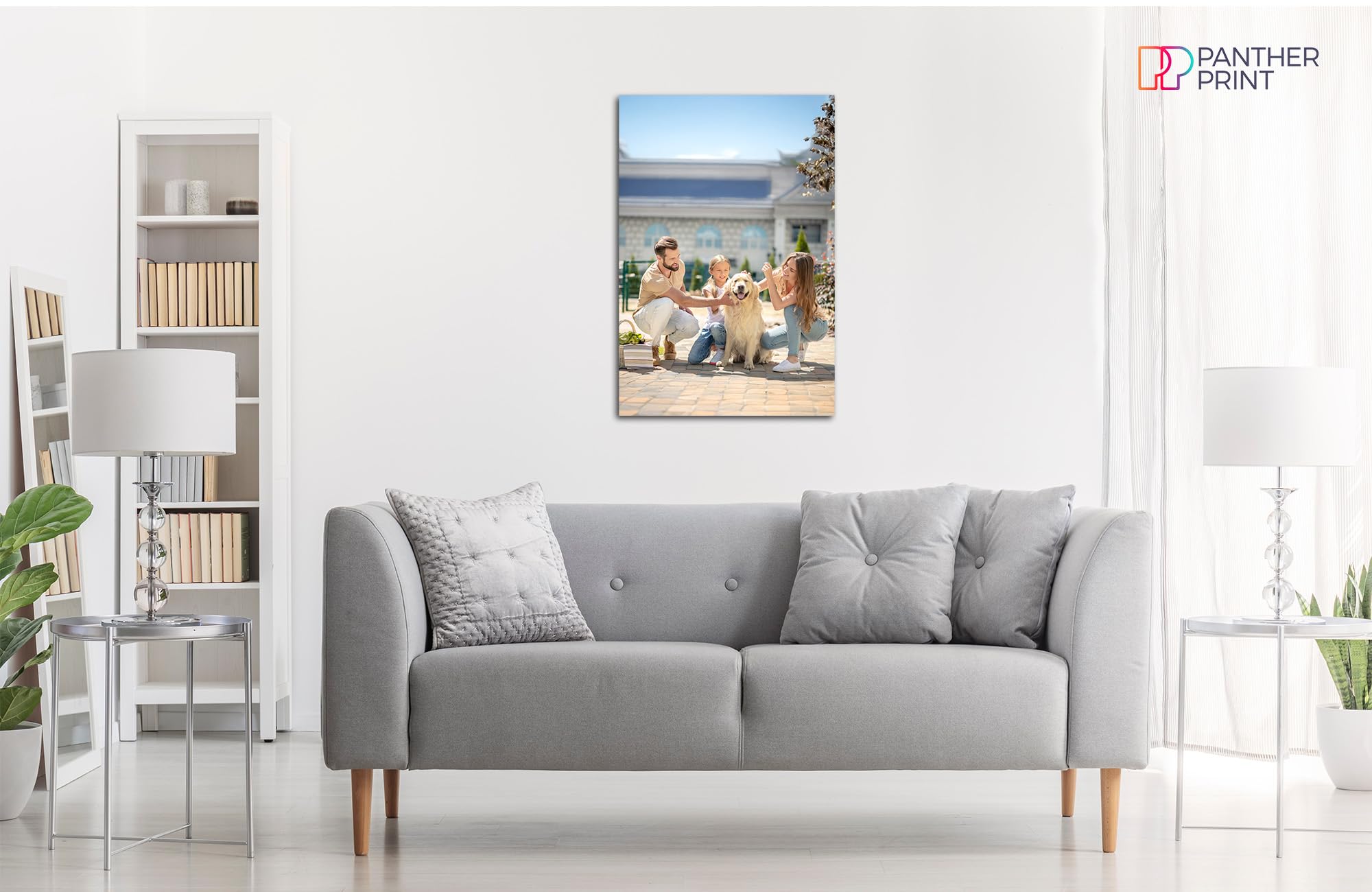 1 Photo Portrait Personalised Canvas Print – Custom Photo Wall Art – Multiple Sizes via “Customise Now” – Custom Printed Gift for Home & Occasions — view 2