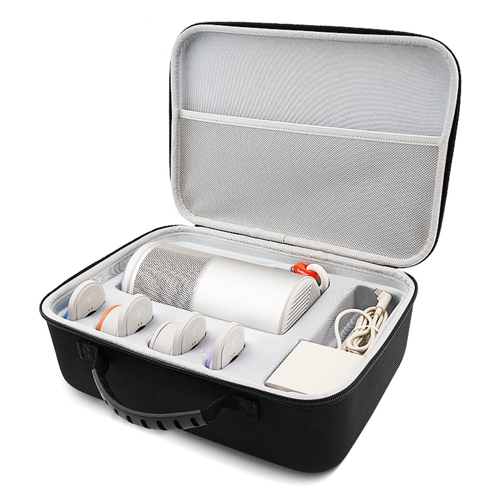 Reisetasche für XGIMI MoGo 4 Mini Beamer mit Akku Smart Outdoor Heimkino,Harte Tragbare Tragetasche Schutzhülle für XGIMI MoGo 4 Laser,Filter,Ladegerät,Fernbedienung,Zubehör