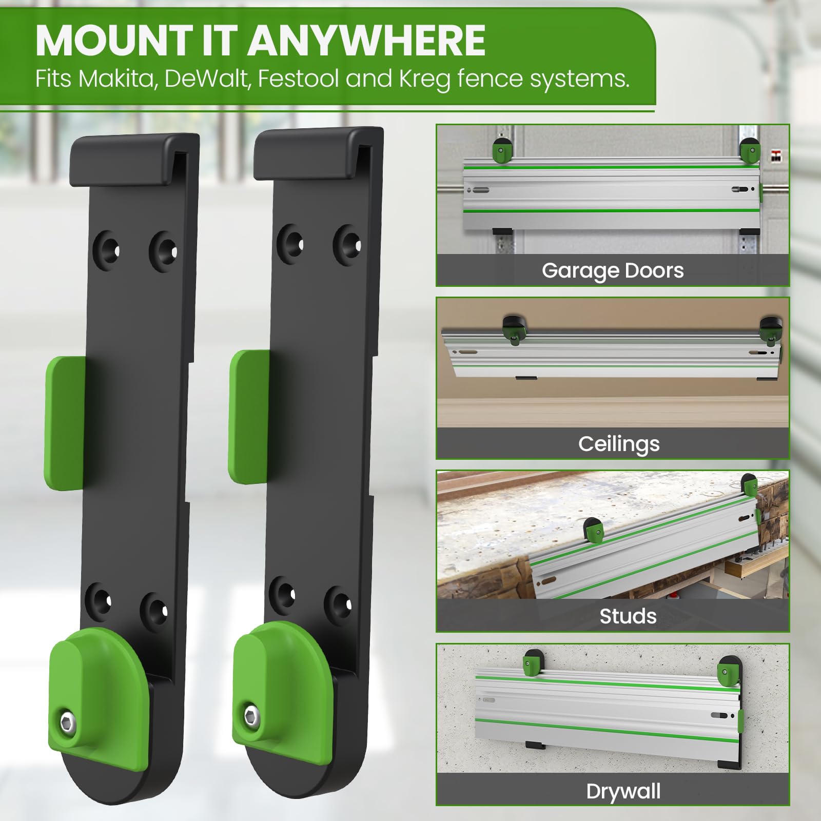 Snapklik.com : Ultimate Track Rack SystemTrack Saw Guide Holder, Track ...