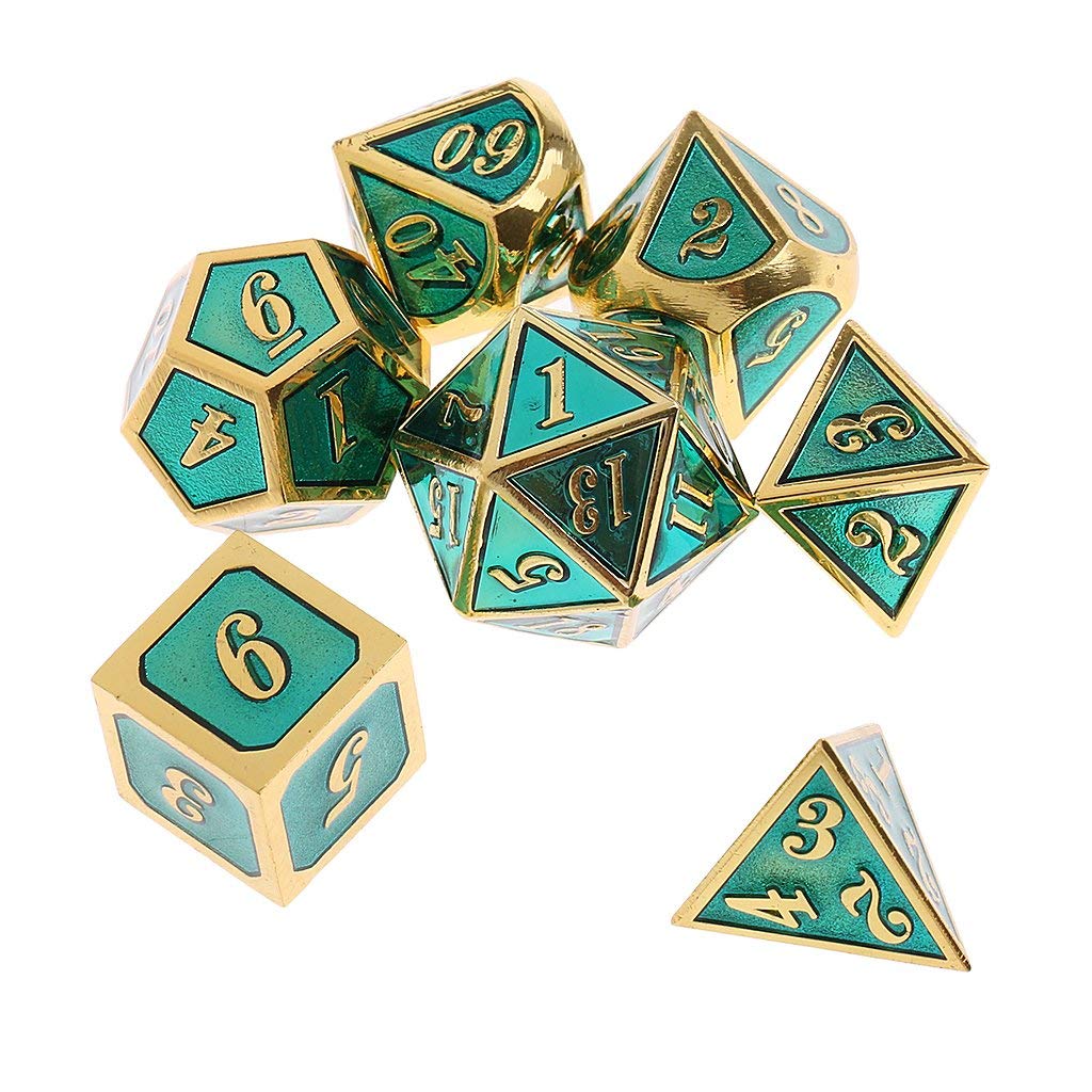 7-teiliges Würfel-Set, Gesellschaftsspiel, Kartenspiel, DIY, verschiedene Zahlen, Dice Spiel, Trinkspiel