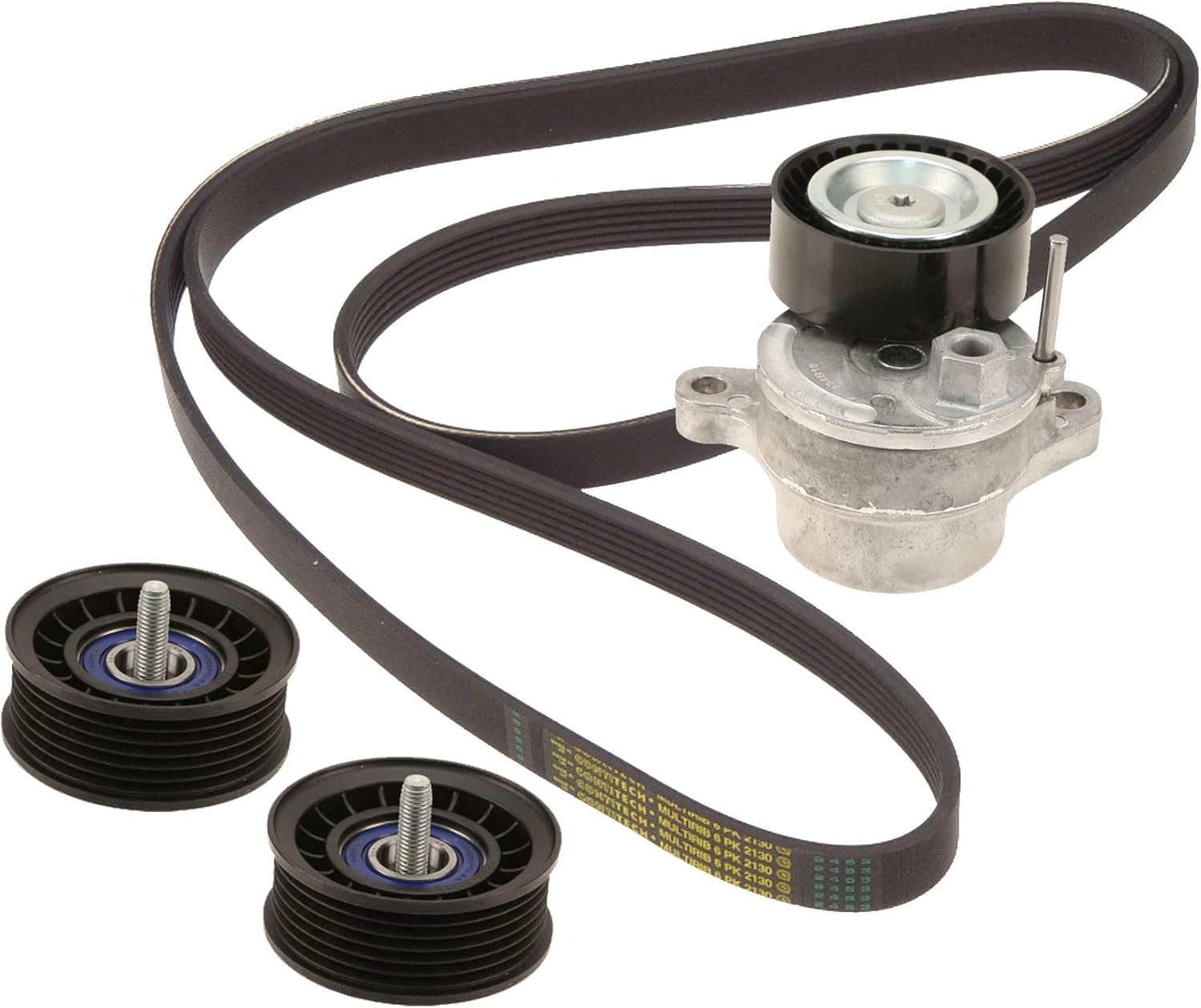 INA Drive Belt Idler Pulley Tensioner Kit For Mercerdes