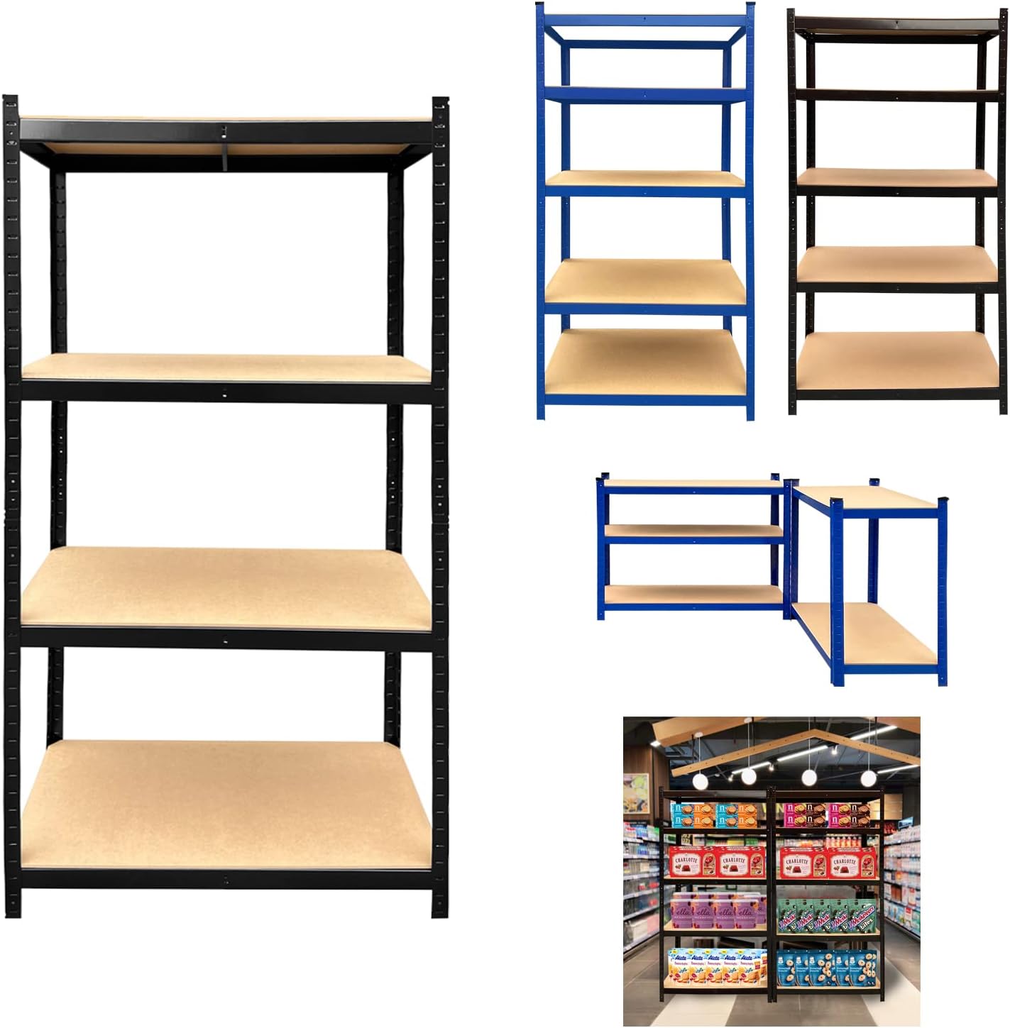 Shelving Rack Storage Shelves Garage Shelving Metal Shelves
