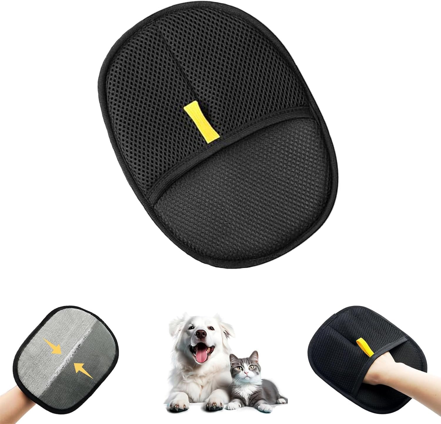 Fellmagnet Handschuhe 2er Set - Tierhaare Entfernen Leicht Gemacht