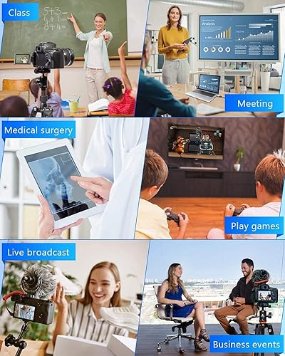 Miniatura 7 de Tarjeta de captura de vídeo YCBUENO, 4K HDMIhembra a USB3.0hembra Full HD 1080P60fps, tarjeta de captura HDMI para transmisión en vivo, DSLR,