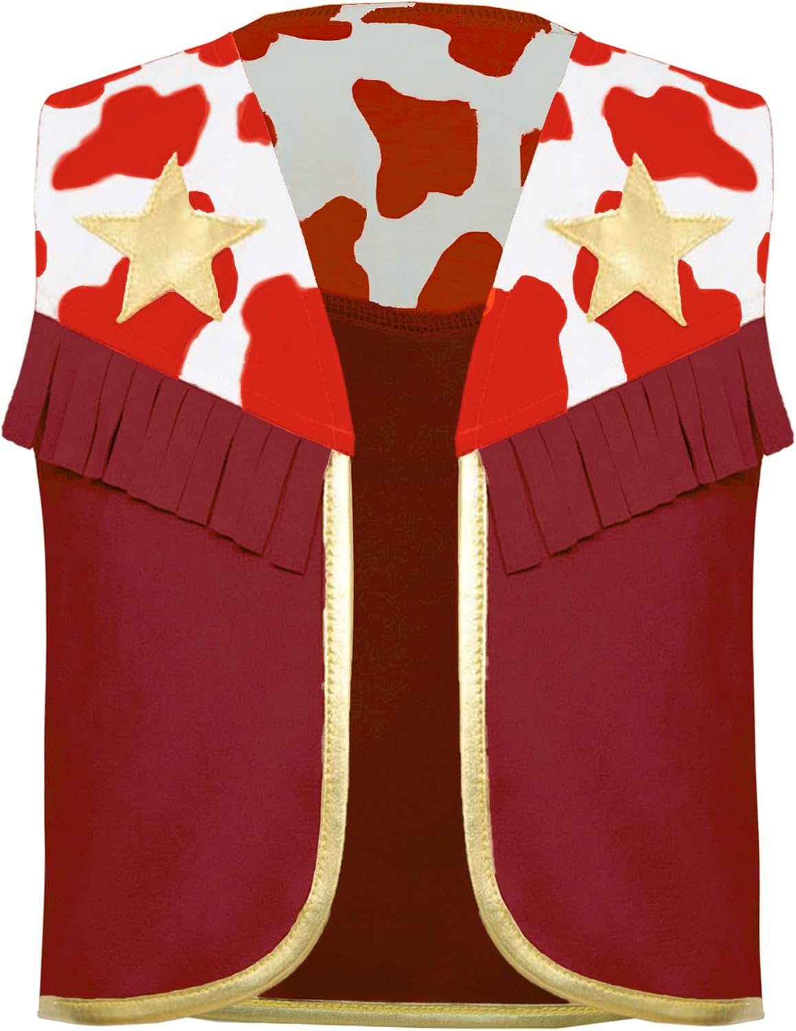 Unisex Baby Kids Classic Wrangler Tank Top Sleeveless Tassel Waistcoat Western Cowboy Cowgirl Vest