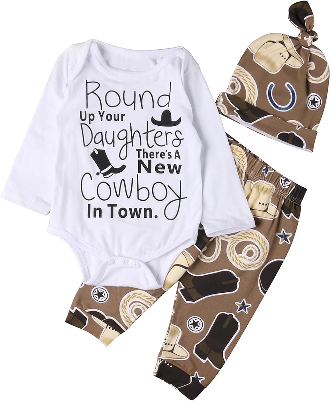 cowboy onesie for baby boy