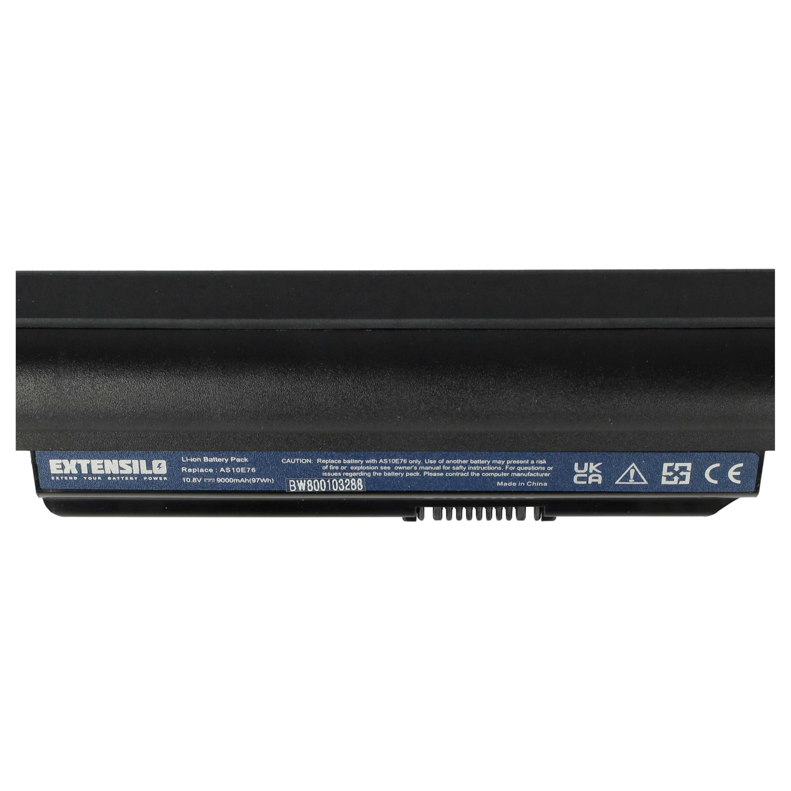 Vhbw Batteria Sostitutiva Per Notebook Acer (4400mAh, 11,1V, Li-Ion) Compatibile Con AS10E36, AS10B75, AS10B7E, AS10E76. - 3