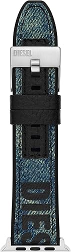 Diesel Correa de reloj para hombre para Apple Watch, correa para Apple Watch de 4244451.929 in - Correas para Apple Watch Series 87654321SE