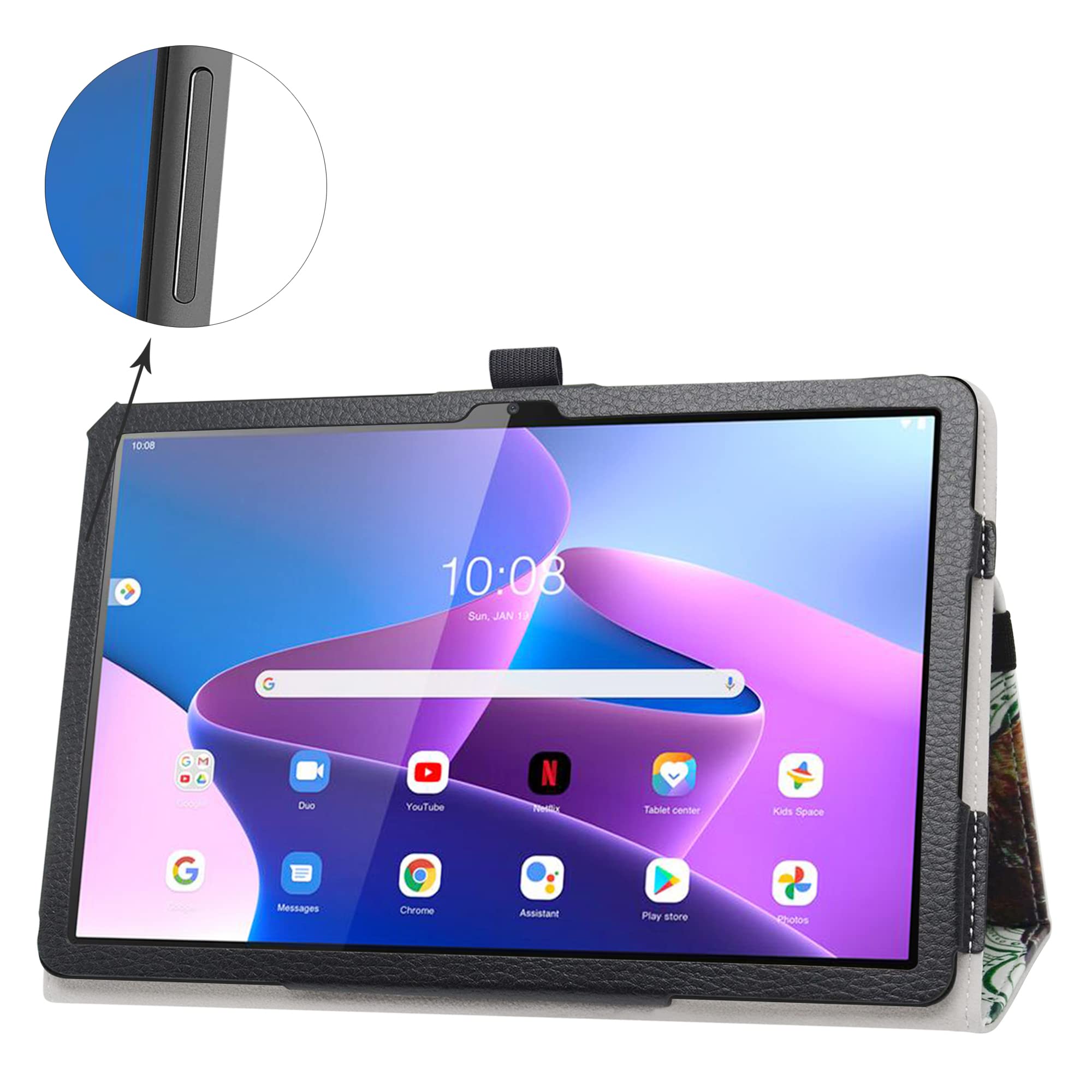 Lenovo Tab M10 （3rd）TB328FU 64GB 美品　#2 Bige for Lenovo Tab M10 3rd Gen Case,PU Leather Folio 2-Folding