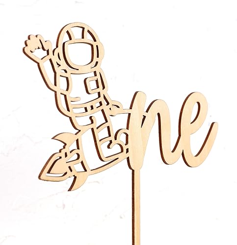 Miniatura 7 de Bandera de pastel de fiesta de cumpleaños One in A  Decoración de pastel de fiesta de primer cumpleaños  Bandera azul de bebé  Los mejores