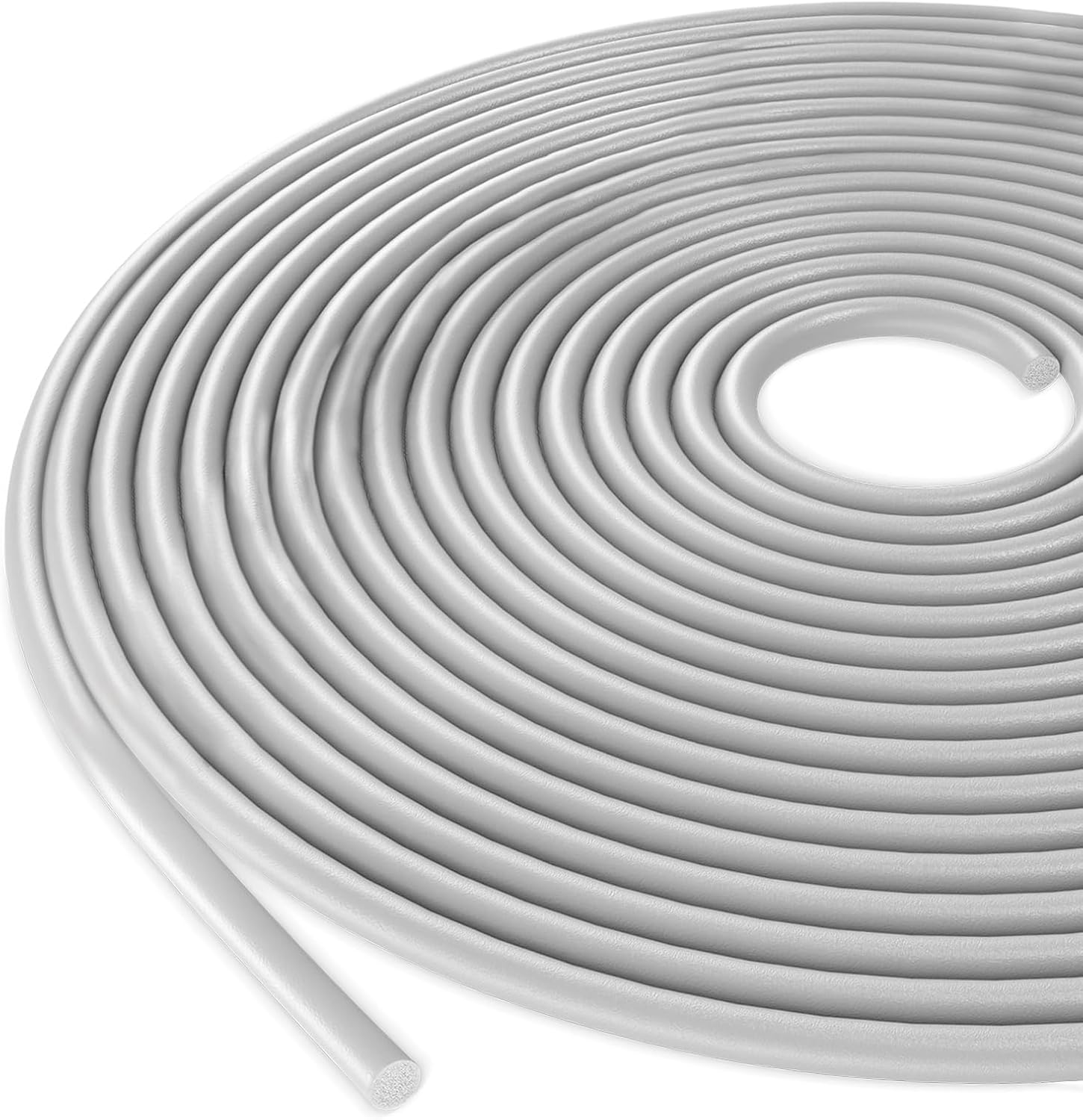 15FT Backer Rod 1/4 Inch Diameter Backer Rod Filler Weather Strip Seal Saver Concrete Expansion Joint for Gaps and Joints(1/4Inch x 15Feet)