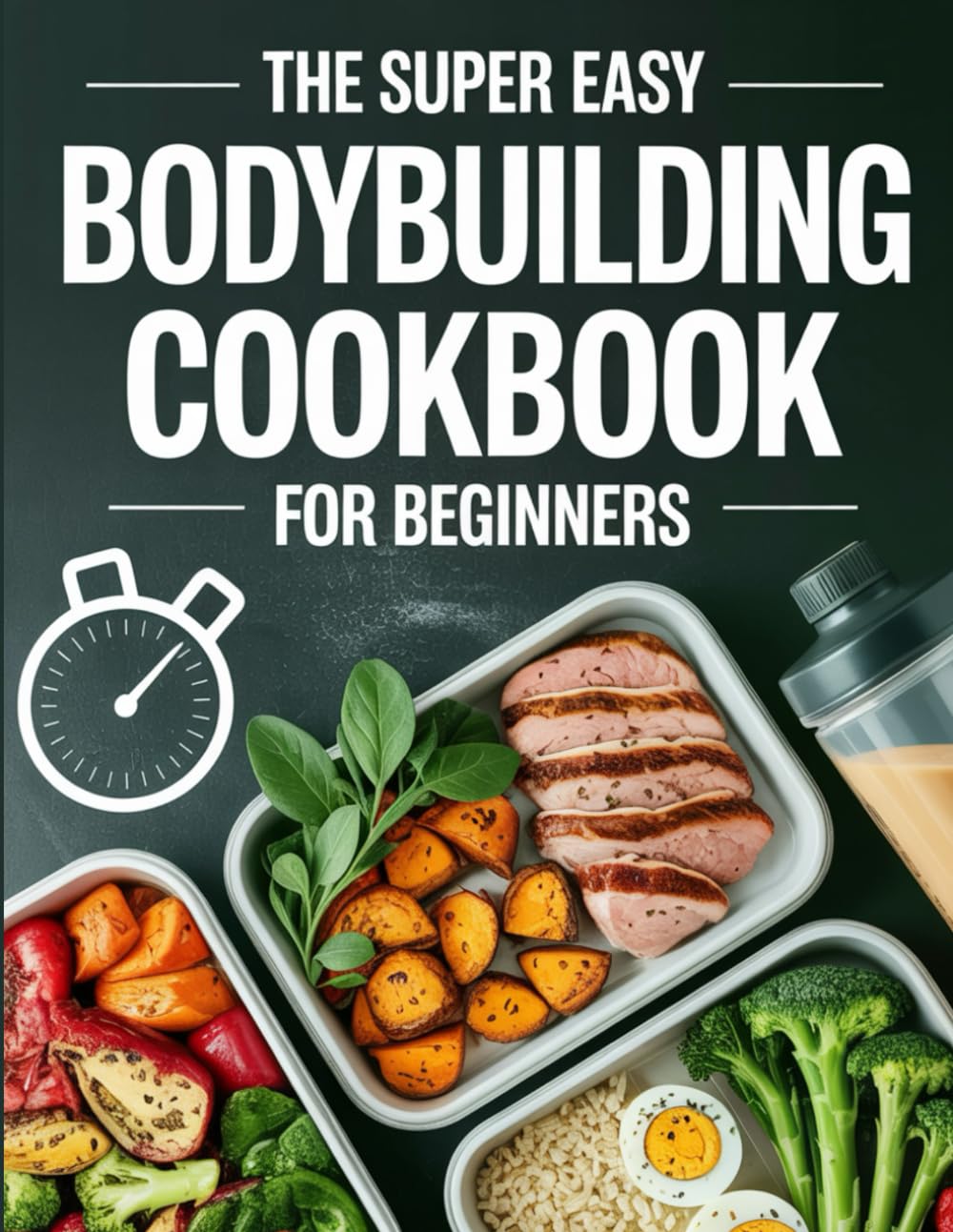 The Super Easy Bodybuilding Cookbook for Beginners: High-Protein, Muscle-Friendly Recipes for Simple Meal Prep and Steady Strength Gains