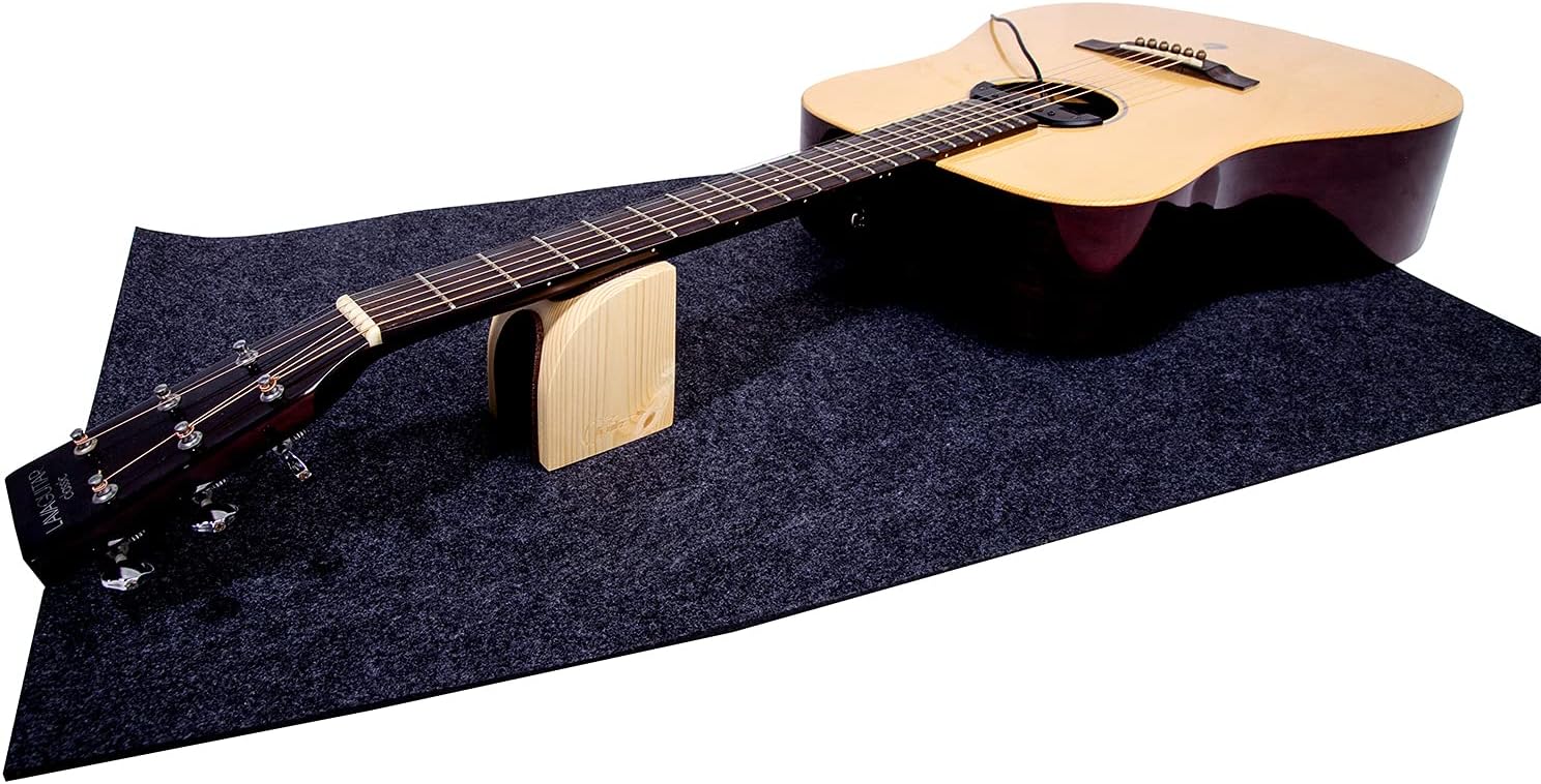 Guitar Neck Rest Cradle Cube String Instrument Neck Support Neck Pillow String Instrument Neck Support Guitar Luthier Tool Made of Raw Pine Wood