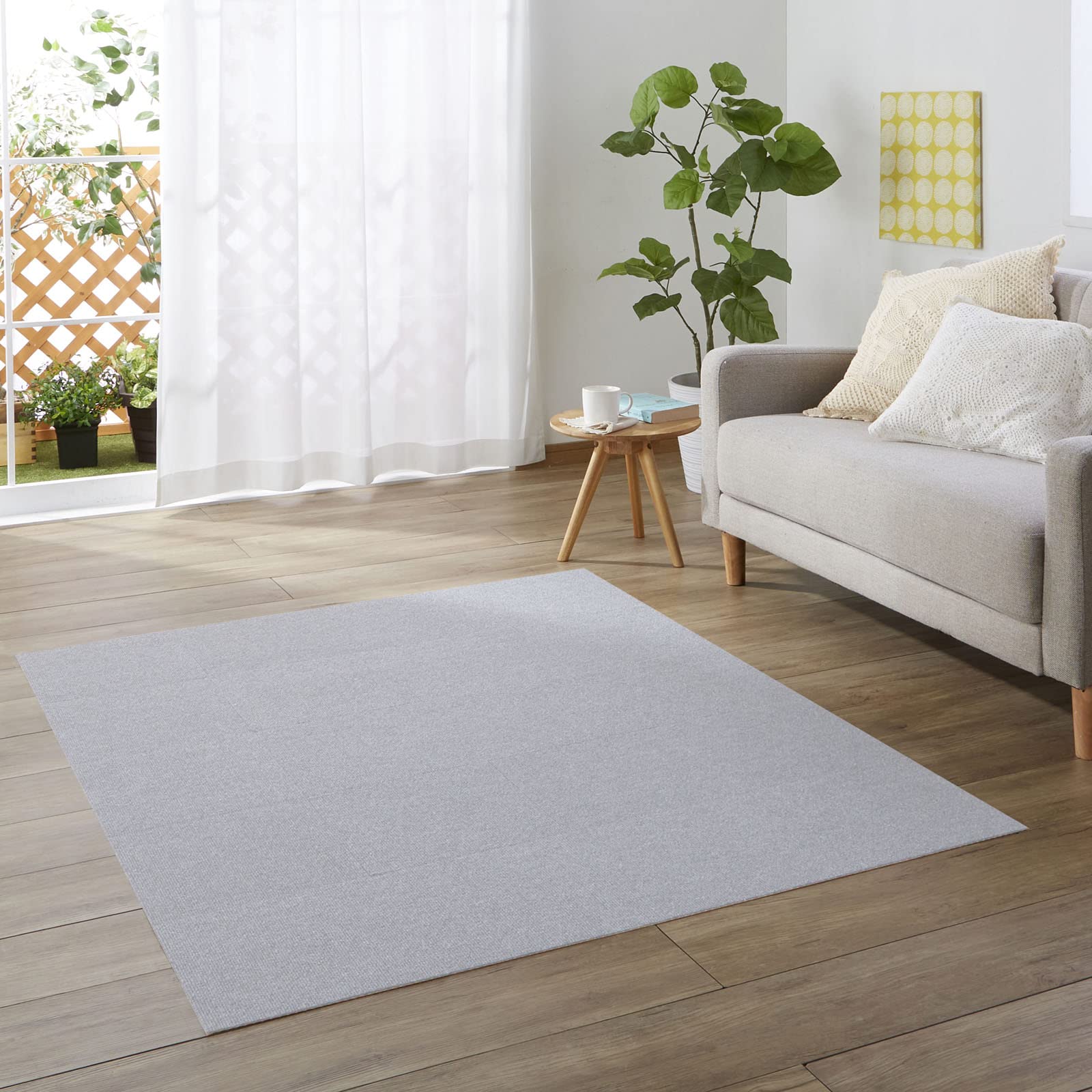 Amazon｜サンコー ずれない タイルカーペット ペット用 30×30cm ライト