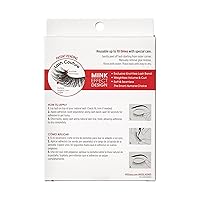 Vista 9 de KISS - Paquete múltiple de pestañas postizas de visón sintético de la colección Lash Couture, “Jubilee”, 10mm, longitudes múltiples, reutilizables