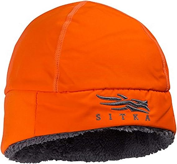 Blaze orange reversible beanie Clearance