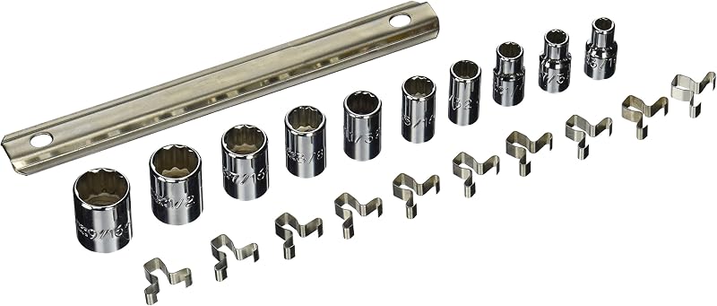 Proto J47104 10 Piece 12 Point 1/4" Drive Socket Set