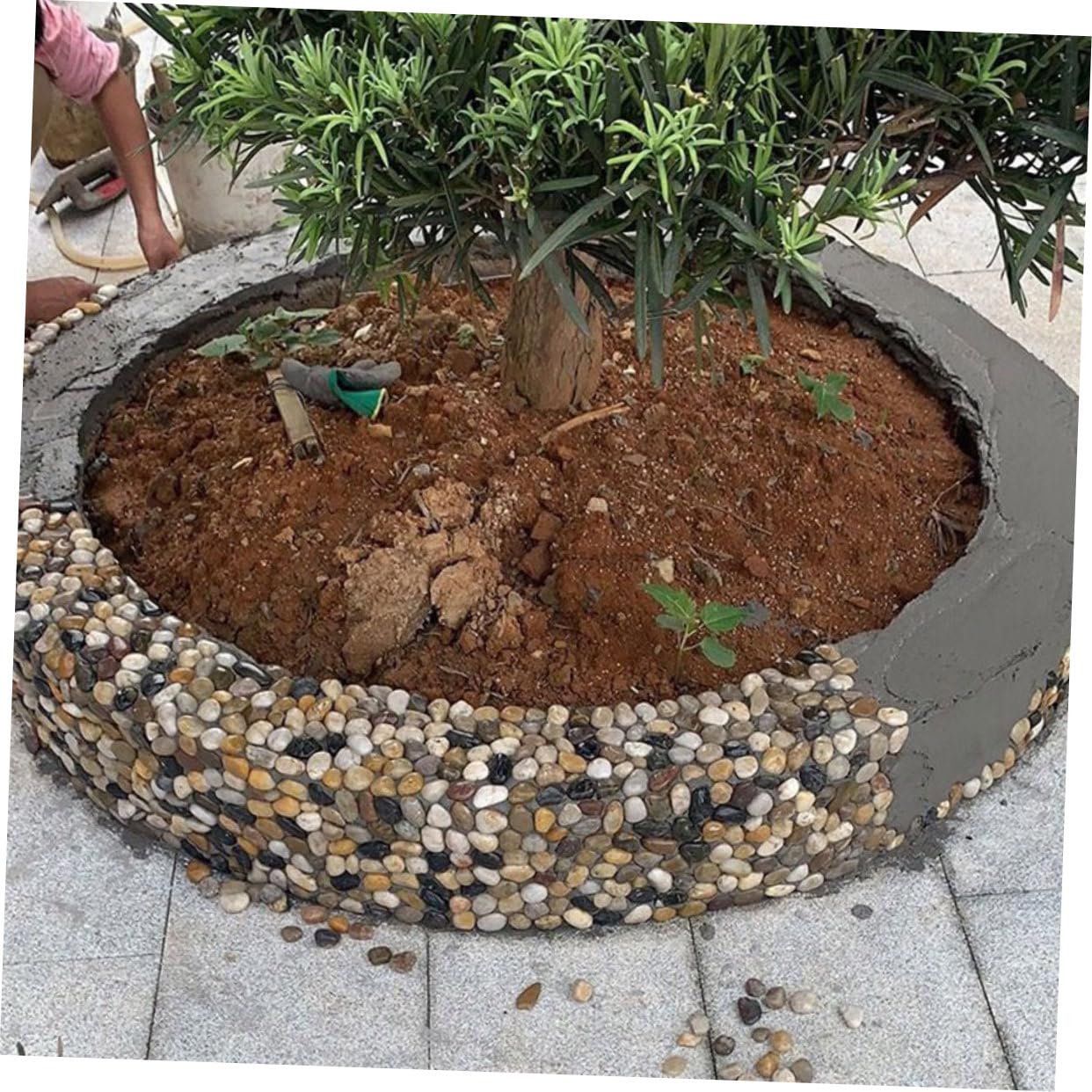 Sosoport Piedras Para Paisajismo Guijarros Para Manualidades 3 Paquetes Decoración De Jardín