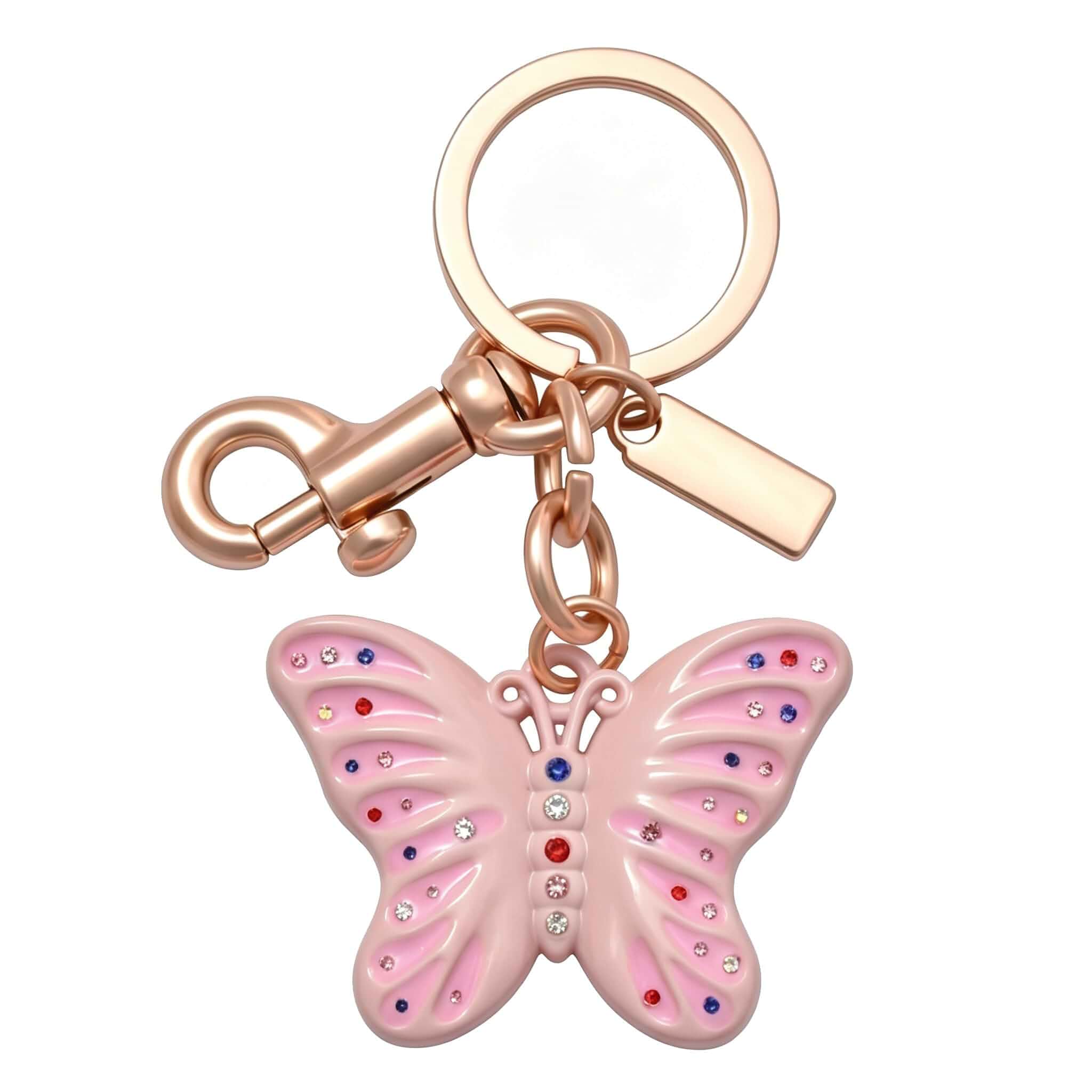 Fruit Bag Charm Key Chain Accessory Purse Charm Gifts for Women Solid Resin with Substantial Feel, Smooth Glossy Finish. Secure Clasp for Handbags, Totes, Keys.