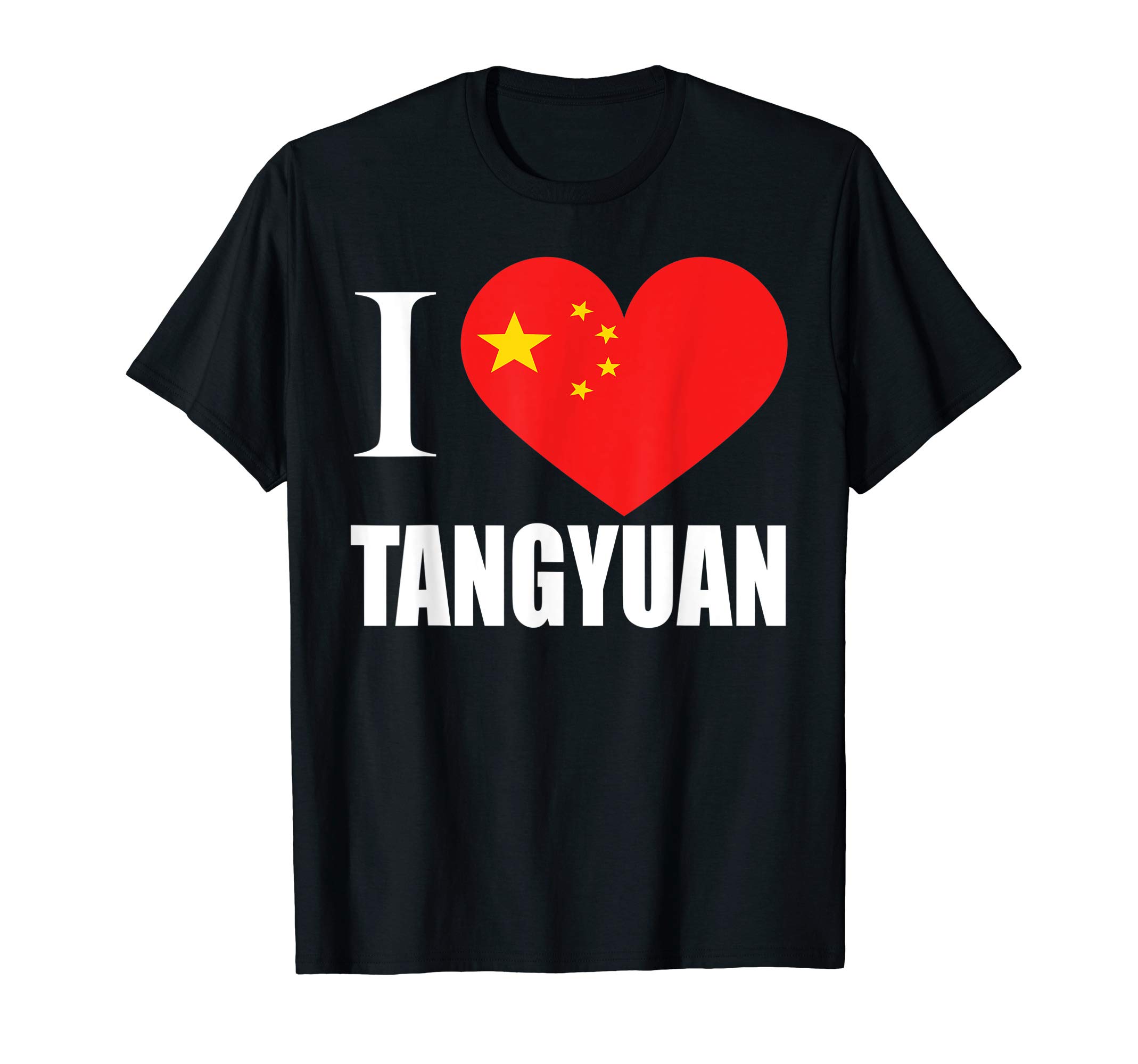 Tangyuan ChineseI Love China Heart Flag T-Shirt